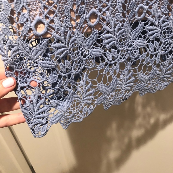 Babyblue crochet dress - Picture 3 of 6